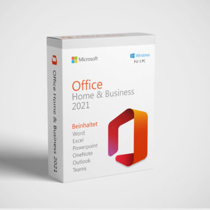 Office 2021 Home & Business Vollversion für Windows