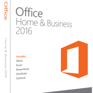 Microsoft Office Home and Business 2016 Vollversion